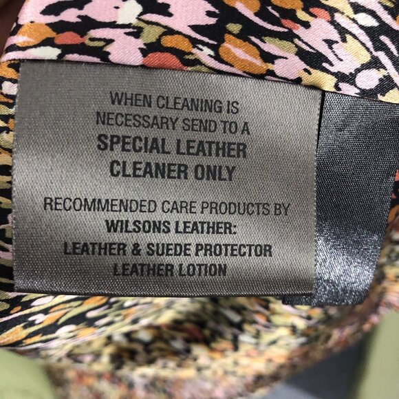 Vintage Y2K Wilsons Leather Green Leather Jacket Size Small - Picture 9 of 10